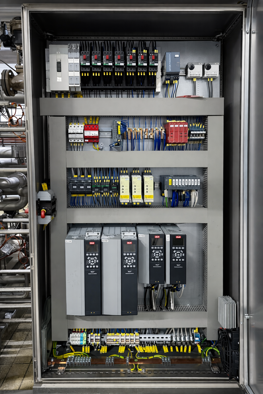 Силовой шкаф управления технологическим участком